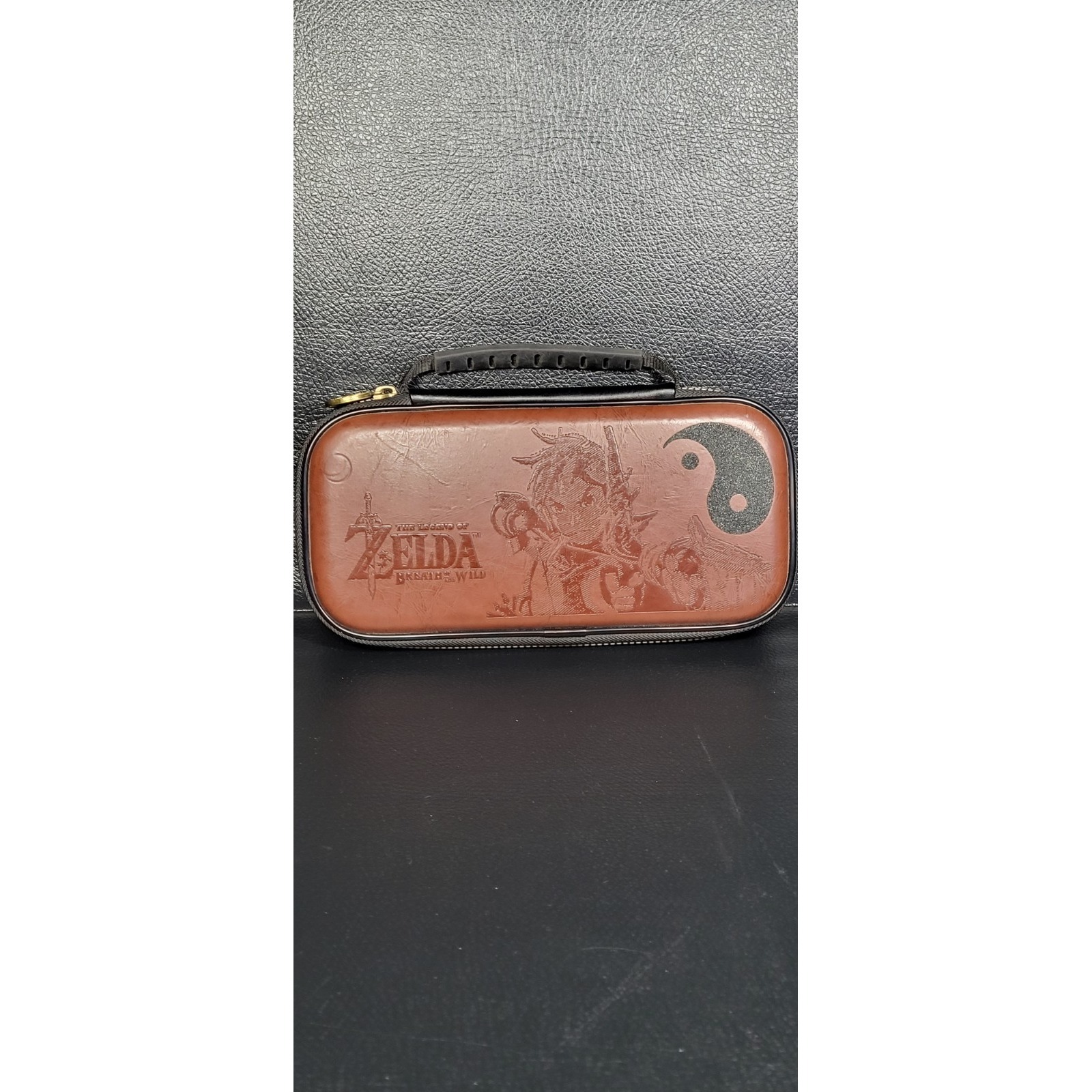 The Legend Of Zelda Link Nintendo Switch Leather Carry Case